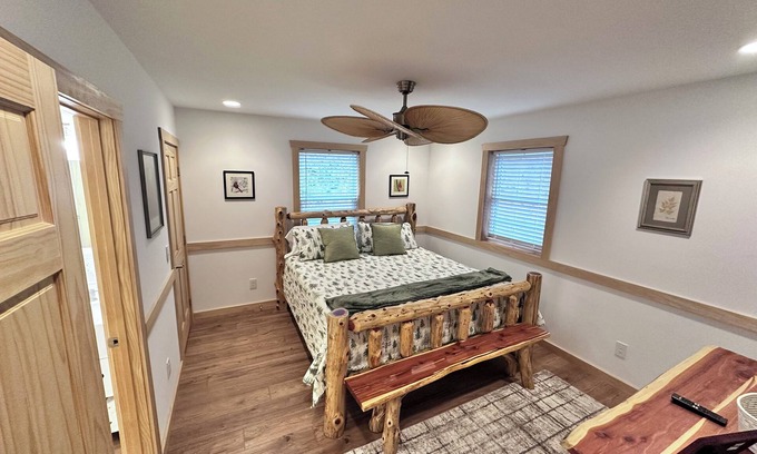 Todd Casa | STEPS TO RIVER mountain view peaceful 3BR + loft house in Todd with WiFi and AC