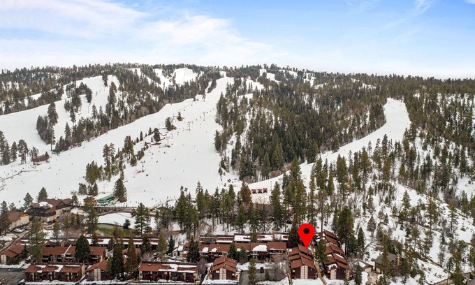Big Bear Lake Casa | Ciclismo en los remontes, Big Bear Lake, CA