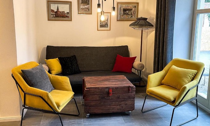 Salzwedel Apartamento | stilvolle, zentrale Ferienwohnung Bocksbruecke mit Parkplatz