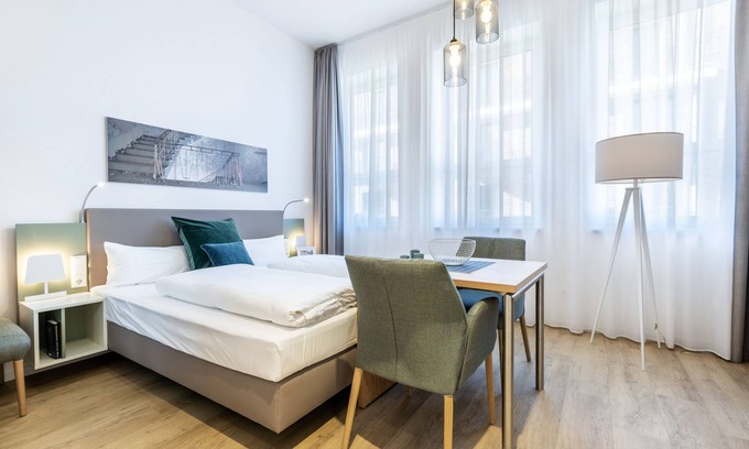 Wismar Apartamento | Stilvolles 1-zimmer-apartment in Außergewöhnlicher Hafenlage im Maritimen Wismar