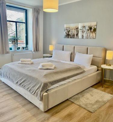Briesnitz Apartamento | Stilvolles City-Apartment Dresden-Cotta mit Balkon