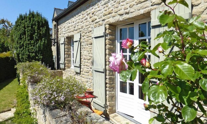 Le Rosais-La Flourie Casa | Casa de Piedra en St Malo cerca Playa