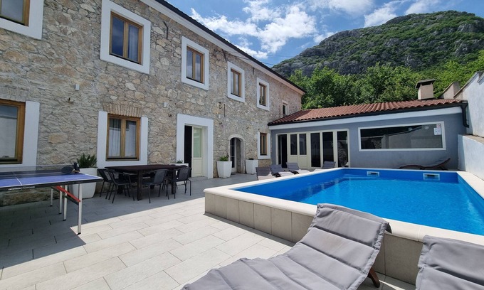 Tribalj Casa | Stone House With Pool