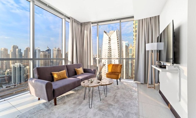 Jumeirah Lake Towers Apartamento | StoneTree - Indigo Tower 1BR - Panoramic View