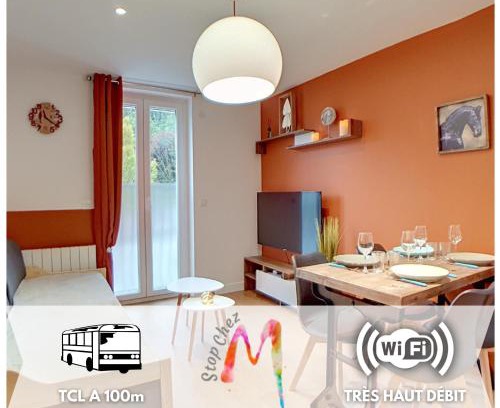 Saint-Fons Apartamento | Stop Chez M Select Saga # Qualité # Confort # Simplicité