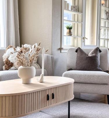 Notodden Apartamento | Stor innbydende leilighet med 4 soverom og sentral beliggenhet