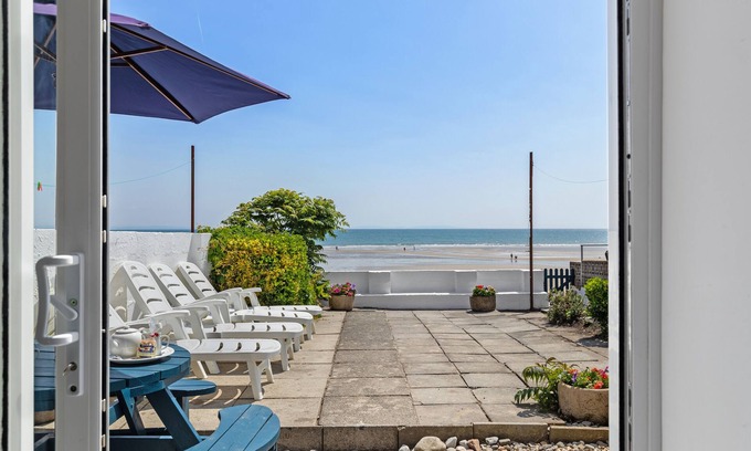 Saundersfoot Cabaña | Strand Cottage - Direct Beach Access