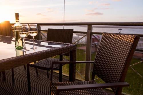 Wittduen Apartamento | Strand Residenz Amrum Strandhaus 2 "Fünf Sterne Meerblick"