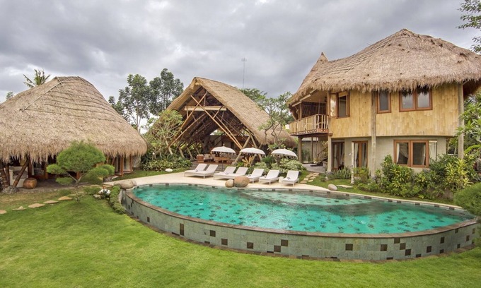 Singakerta Villa | Villa de lujo de 5 dormitorios, vista al campo de arroz, Ubud