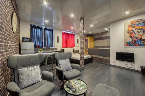 Centre Ville Apartamento | street Loft with sauna