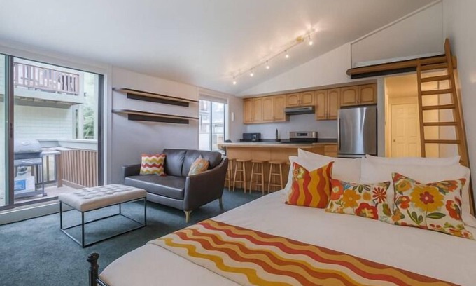 Telluride Apartamento | Studio 106: Hot Tub, Patio & Parking