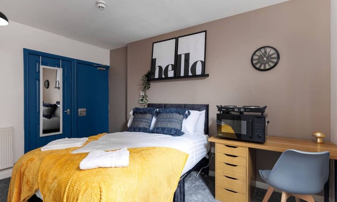 Middlesbrough Apartamento | Studio 2 - City Centre - Free Wifi & SmartTV