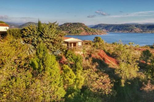 Liausson Apartamento | Studio 22 m2, terrasse vue montagne, dans propriété face au Lac du Salagou