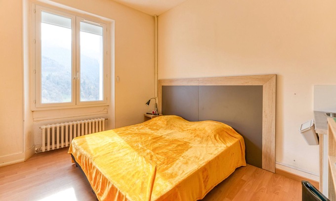 Arvillard Apartamento | Estudio '306' con piscina compartida, terraza compartida y Wi-Fi