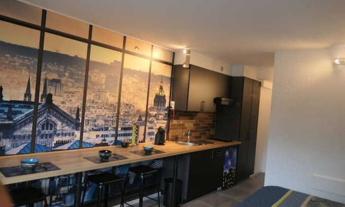 Carquefou Apartamento | Studio 318 Industriel de 22m² + Parking Sécurisé