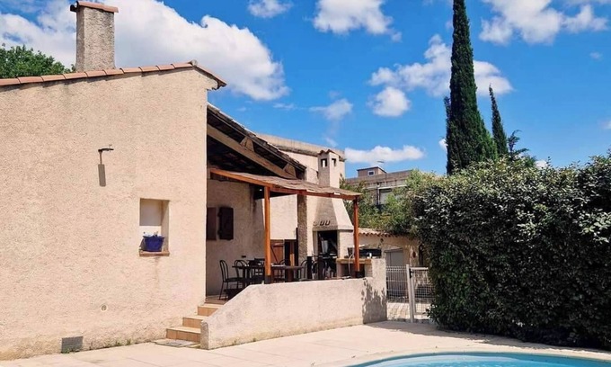 Vidauban Apartamento | Studio 35m2 Avec Jacuzzi Privatif et Piscine Suite Parentale Avec sdb