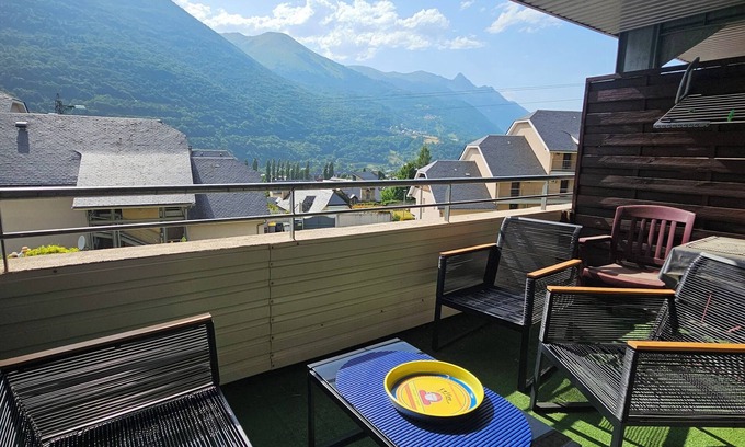 Luz-Saint-Sauveur Apartamento | Studio 4 persons MAGNIFICENT MOUNTAIN VIEW pyrenees zenith LUZ ST SAUVEUR