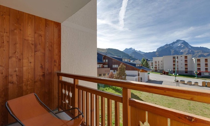 Les Deux Alpes Apartamento | Studio 4 ppl near the ski staion and balcony
