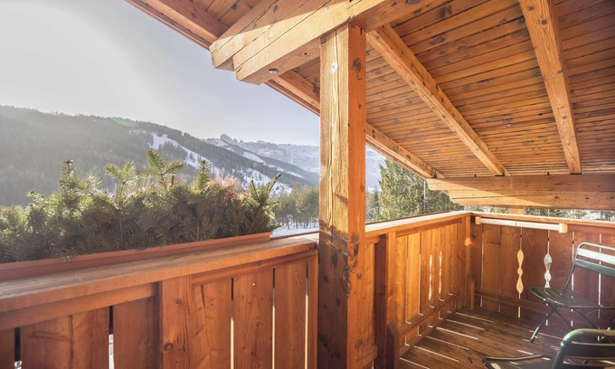 Armentarola Apartamento | Estudio Apartamento "Ciasa ai Pini 210" cerca de los remontes con vistas a la montaña y sauna