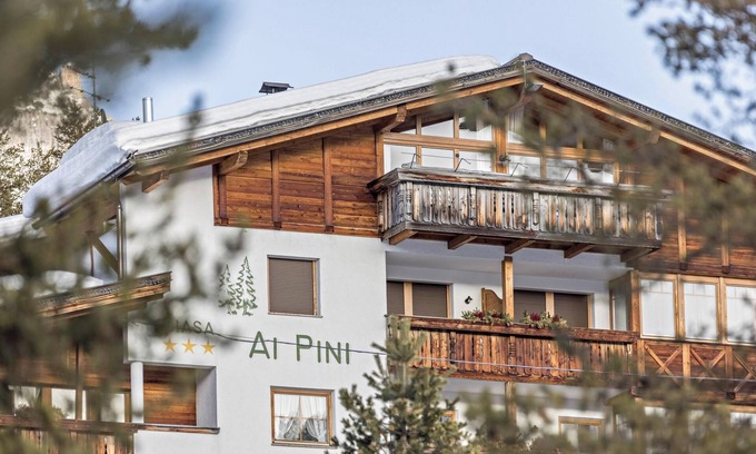 Armentarola Apartamento | Apartamento estudio "Ciasa ai Pini 211" cerca de los remontes con vistas a la montaña y sauna