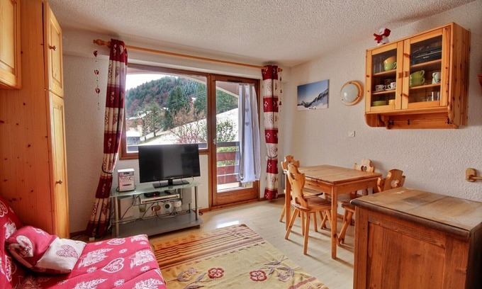 Saint-Jean-dʼAulps Apartamento | STUDIO - APARTMENT -SKI IN SKI OUT -SAINT JEAN D'AULPS SKI RESORT - 4 PEOPLE - CIMES 18