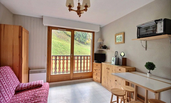 Saint-Jean-dʼAulps Apartamento | STUDIO APARTMENT IN THE HEART OF THE SKI RESORT - SAINT JEAN D'AULPS SKI RESORT -4 PEOPLE - PANORAMIQUE 26
