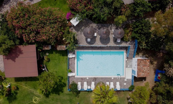Teulada Apartamento | Apartamento estudio 'Agricosta Del Sud Studio2 - 4p' con piscina y jardín compartidos