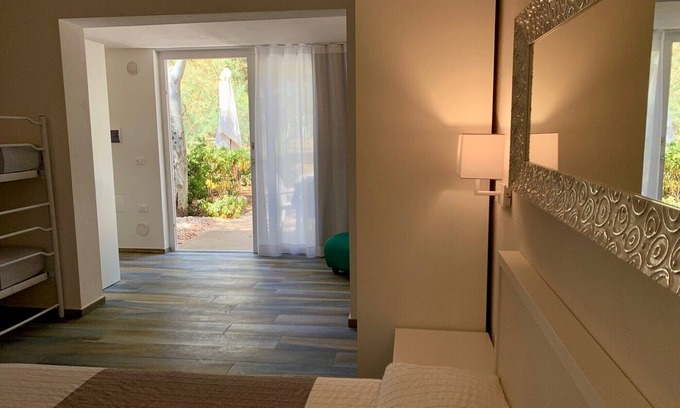 Chiesiola Apartamento | Estudio 'Baia Falcone-Villetta Mare 106' con vistas al mar, Wi-Fi y aire acondicionado