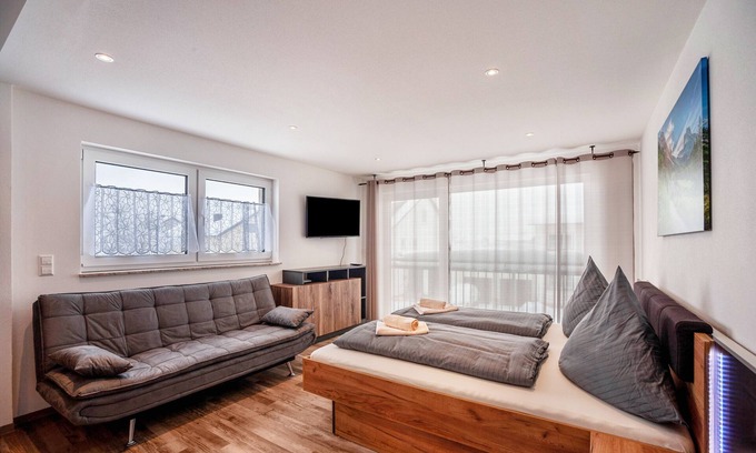 Unterallgau Apartamento | Apartamento estudio 'Ferienwohnung Legau' con Wi-Fi