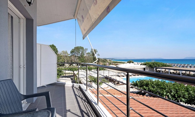 Pidima Kyras Apartamento | Estudio 'Iguana 3' con vistas al mar, Wi-Fi y aire acondicionado