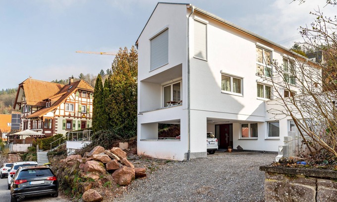 Calw Apartamento | Apartamento estudio ' In der Stadt und Natur' con Wi-Fi