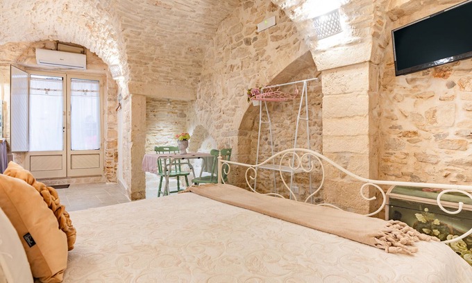 Martina Franca Apartamento | Apartamento estudio 'Carman House' con Wi-Fi y aire acondicionado