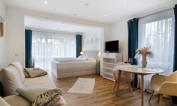 Bad Duerrheim Apartamento | Apartamento estudio 'Nr 1' con terraza compartida, jardín compartido y Wi-Fi