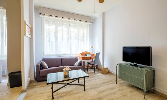 Gambetta Apartamento | Estudio Apartamento 'Residence Les Palombes' con Wi-Fi y aire acondicionado