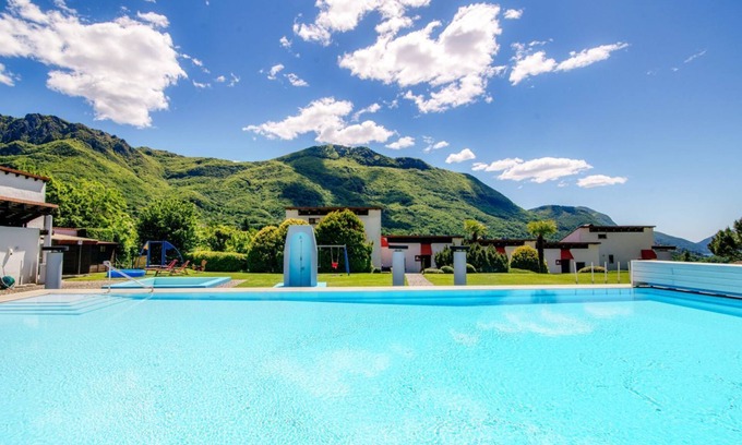 Capriasca Apartamento | Studio with shared pool (SUREGGIO VILLAGE)