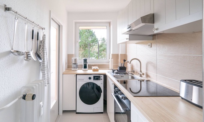 Nordstadt Apartamento | Studio apartment with kitchen and balcony
