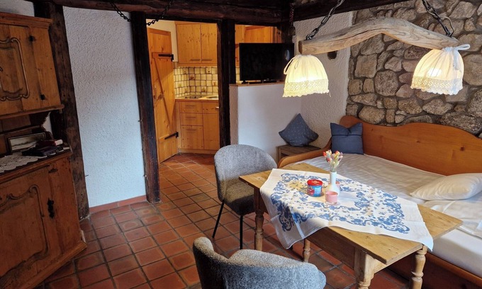 Blasiwald Apartamento | Apartamento-estudio "Zehntstüble" con jardín compartido y Wi-Fi