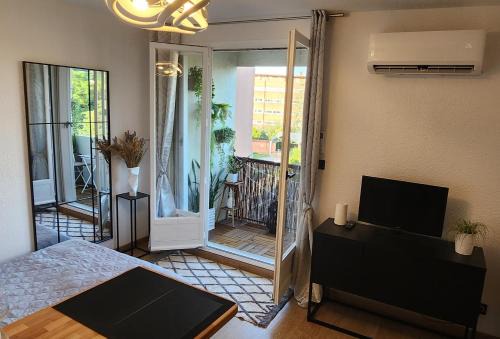 Albi Apartamento | Studio Bellevue 35 avec balcon
