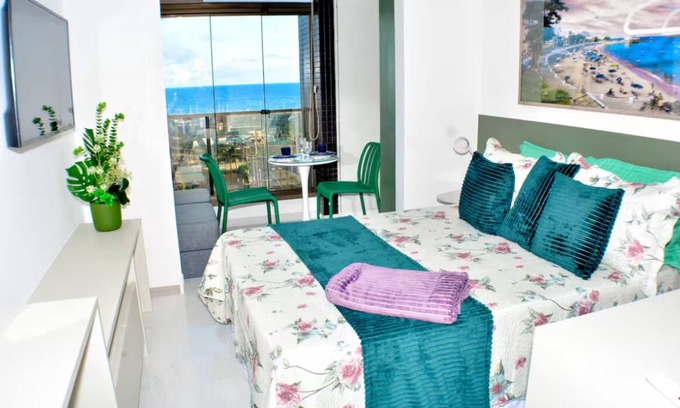 Armacao Apartamento | Studio for 4 with sea view, Armação next to Convention Center 826