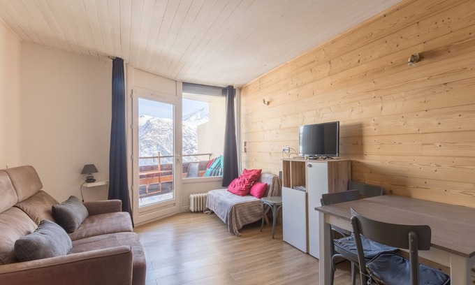 Orcieres-Merlette Apartamento | Studio cabin, sleeps 4/5