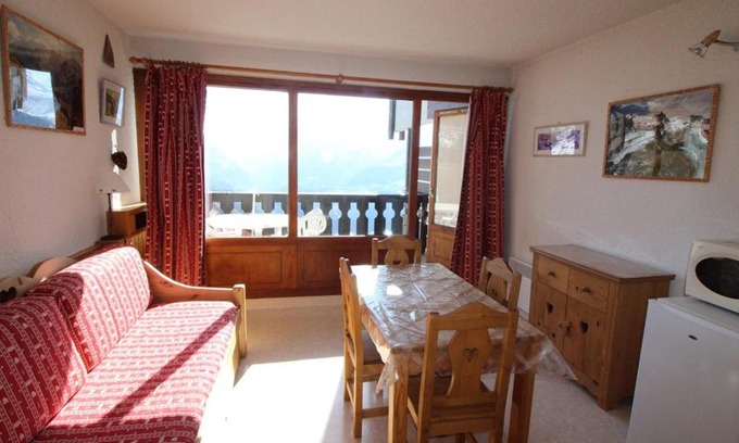 Auris Apartamento | Studio cabine 4 pers, 300m des pistes, balcon, parking, animaux ok - Auris en Oisans - FR-1-297-25