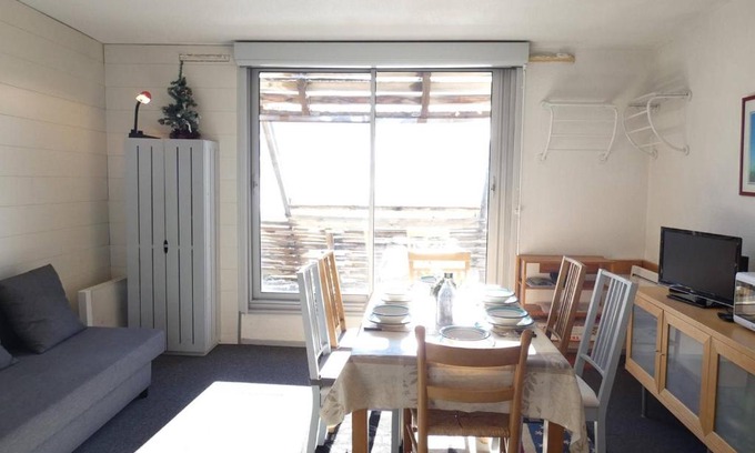 Piau Engaly Apartamento | Studio cabine 6 pers. avec balcon, exposé sud, Club Engaly II - FR-1-457-241