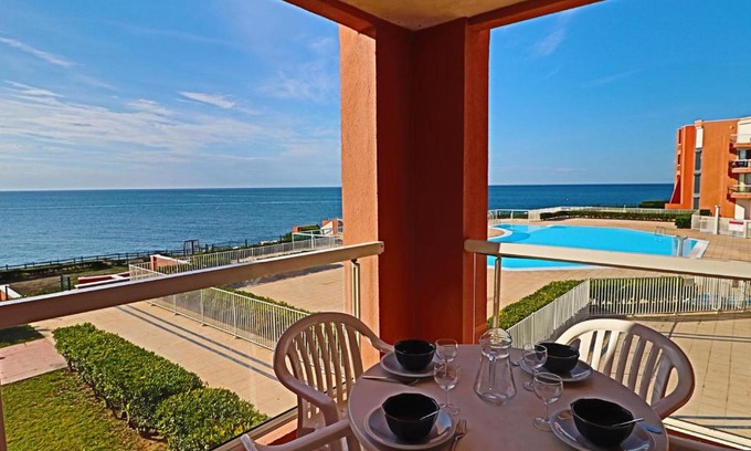 Sete Apartamento | Studio cabine climatisé 4 pers avec piscine et parking - FR-1-472A-134