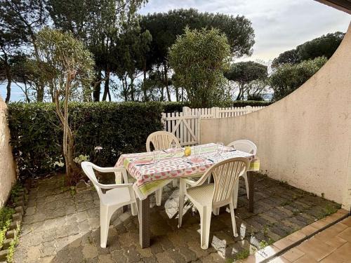 Argeles Plage Apartamento | Studio cabine cosy avec terrasse et accès direct plage, Argelès-sur-Mer - FR-1-225-595