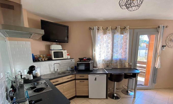 Eyne 2600 Apartamento | Studio Cabine33m2 4 Personnes + Bébé