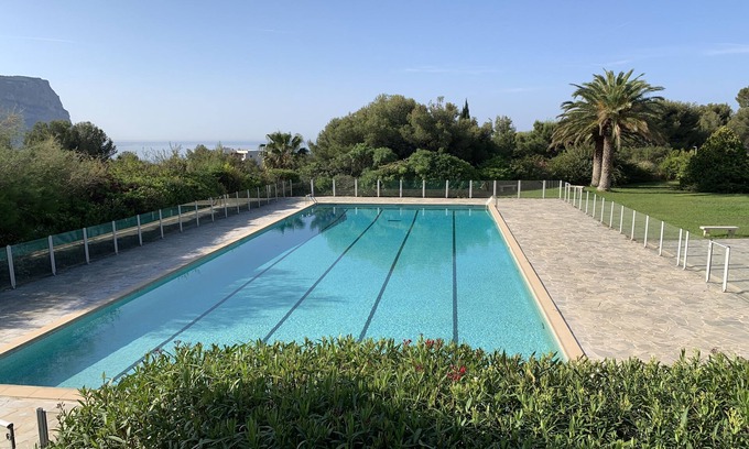 Cassis Apartamento | Studio Cassis vue mer Exceptionnelle, Parking, Wifi