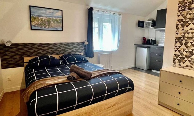 Chatellerault Apartamento | Studio charmant et cosy en centre-ville