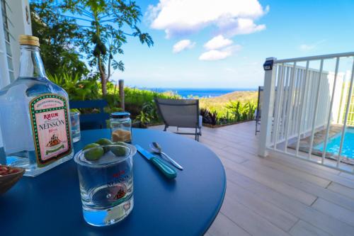 Le Carbet Apartamento | Studio Chez Anna - vue mer et piscine
