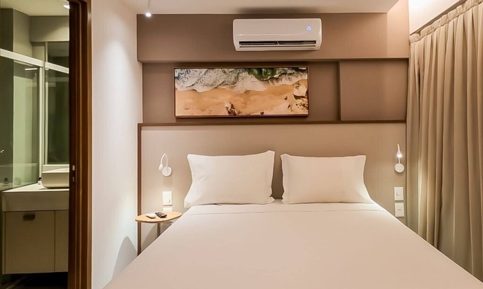 Joao Pessoa Apartamento | Studio classico cama Queen