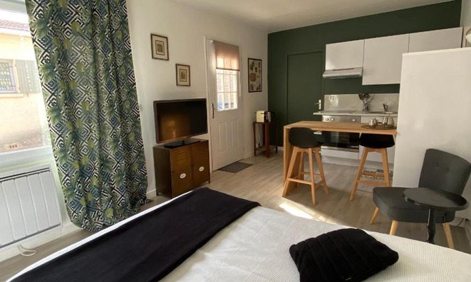 Malbosc Apartamento | Studio climatisé dans un ancien domaine viticole